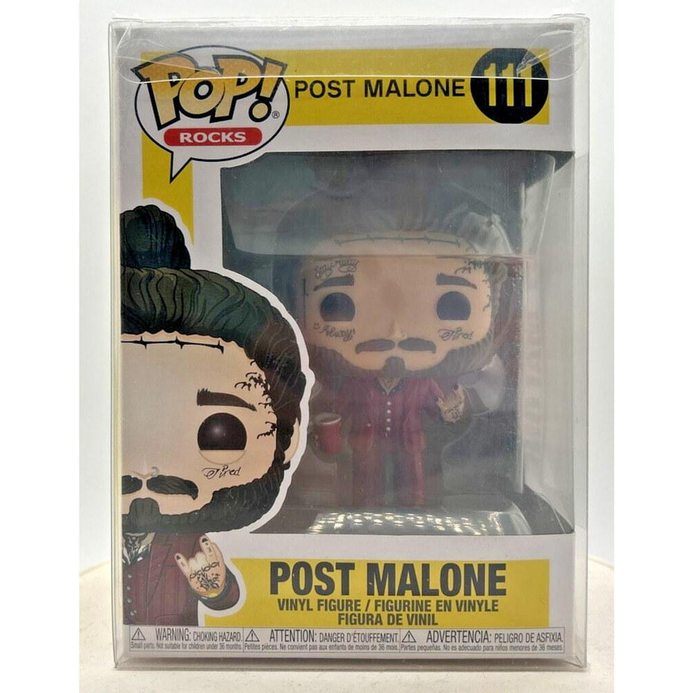 Funko Pop! Post Malone With Protector Case #111 F16